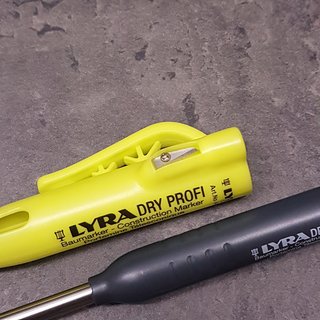 Lyra Dry Bau-Tieflochmarker graphit Model 2018