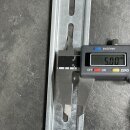 3 Stück je 1m Hutschiene 7,5mm  (3x1m)