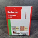 25 Stück (1Pack) Fischer Duopower Dübel 10 x 80