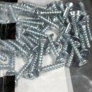 100 Stk DQ Geräteschrauben mit Kombikreuzschlitz 3,2x15