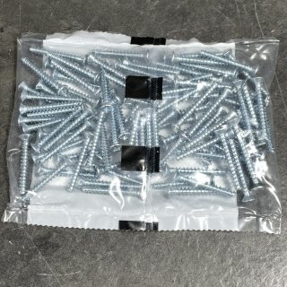 100 Stk DQ Geräteschrauben mit Kombikreuzschlitz 3,2x25