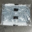 100 Stk DQ Geräteschrauben mit Kombikreuzschlitz 3,2x25