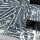 100 Stk DQ Geräteschrauben mit Kombikreuzschlitz 3,2x25