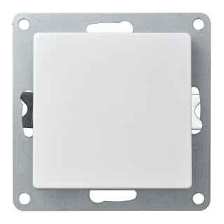 Flair Weiss matt Wechselschalter Klemm