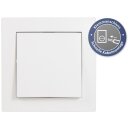 Flair Weiss matt Wechselschalter Klemm -SALE-
