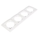 Flair Weiss matt 4-fach Rahmen -SALE-
