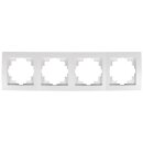 Flair Weiss matt 4-fach Rahmen -SALE-