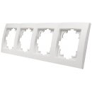 Flair Weiss matt 4-fach Rahmen -SALE-
