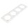 Flair Weiss matt 4-fach Rahmen -SALE-