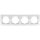 Flair Weiss matt 4-fach Rahmen -SALE-
