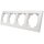 Flair Weiss matt 4-fach Rahmen -SALE-