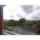 FastNet Balkon-Schutznetz 3x8m schwarz bohrlos
