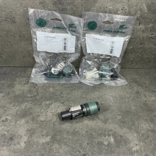 3 Stück NEUTRIK NL4FXX-W-S Speakon Stecker 4 pol für Kabel 6-12mm