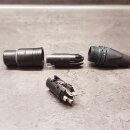 3 Stück NEUTRIK NC3FXX-BAG XLR 3 pol Stecker female schwarz