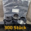 300 Stück Unterputz Geräte Schalterdose schwarz...