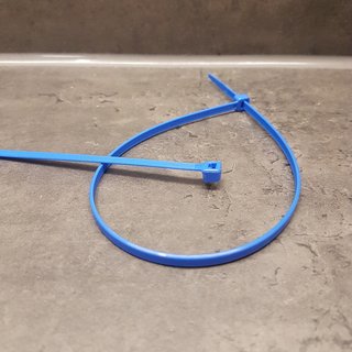 300 Stück Kabelbinder (3VE) 4,8 x 300 mm blau