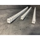 3 Stück 50 cm Verdrahtungskanal flexibel eckig 10x10 schraubbar