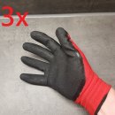 3 Paar  Handschuhe Sand Grip XL