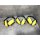 3 Stück  Gehörschutz * gelb*  gepolstert EN 352-1 / 32002 CE