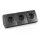 Flair Anthrazit matt Steckdosen-Block 3fach+USB-C/USB-A