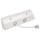 Flair Weiss matt Steckdosen-Block 3fach+2xUSB