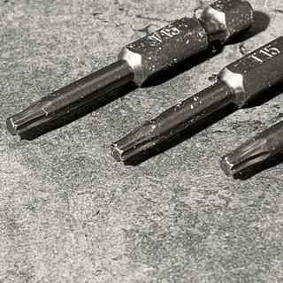3 Stück Bit-Einsatz 50mm TORX T15