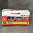 100 Stück (1Pack) fischer Duopower Dübel 5 x 25