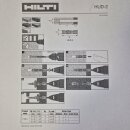 100 HILTI® Universaldübel HUD-2 Größe 5x25 -SALE