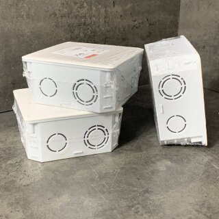 3 Stück KOPOS Unterputz-Verteilerdose 107x107x50