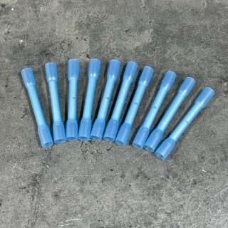 10 Stück Reparatur - Stossverbinder isoliert 1,5-2,5mm XL 50mm Länge