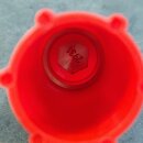 10 Stück KS-BAUSTOPFEN Set 1/2" mit Messingeinsatz ROT / BLAU
