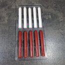 Baumarker-Mine Wachs 10mm weiss-rot