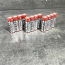 12 Stück Batterien Arcas LR6 AM3  1,5 V AA Mignon MN 1500