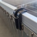 50 Solarpanel-Clips 30mm schwarz