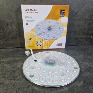 Deckenleuchten-Umrüstsatz LED 24W/3000K