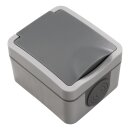 Feuchtraum "FIX" Steckdose  IP54 AP Klemm