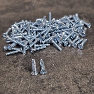 100 Stück Geräteschraube PZ1 KKS 3,2x15