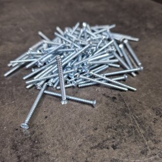 100 Stück Geräteschraube PZ1 KKS 3,2x40