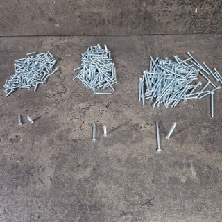 Geräteschraube PZ1 KKS SET 15-25-40