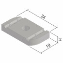 10 Stück Gleitmutter für C-Profile M12