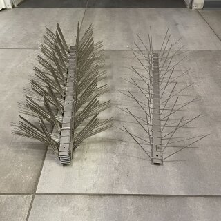 10 Meter EU 6 Reihige Edelstahl Taubenabwehr (20x0,5)