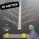 10 Meter EU 6 Reihige Edelstahl Taubenabwehr (20x0,5)