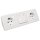 Flair Weiss matt Steckdosen-Block 2fach+2Schalter