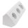 Flair Weiss matt Steckdosen-Block 3fach+USB-C/USB-A