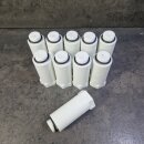 10 Stück KS-BAUSTOPFEN 1/2" WEISS