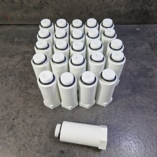 25 Stück KS-BAUSTOPFEN 1/2" WEISS