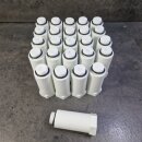 25 Stück KS-BAUSTOPFEN 1/2" WEISS