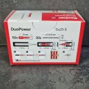 50 Stück (1Pack) fischer Duopower Dübel 5 x 25 mit Schrauben