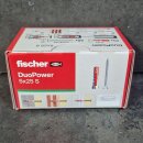50 Stück (1Pack) fischer Duopower Dübel 5 x 25 mit Schrauben