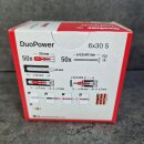 50 Stück (1Pack) fischer Duopower Dübel 6 x 30 mit Schrauben